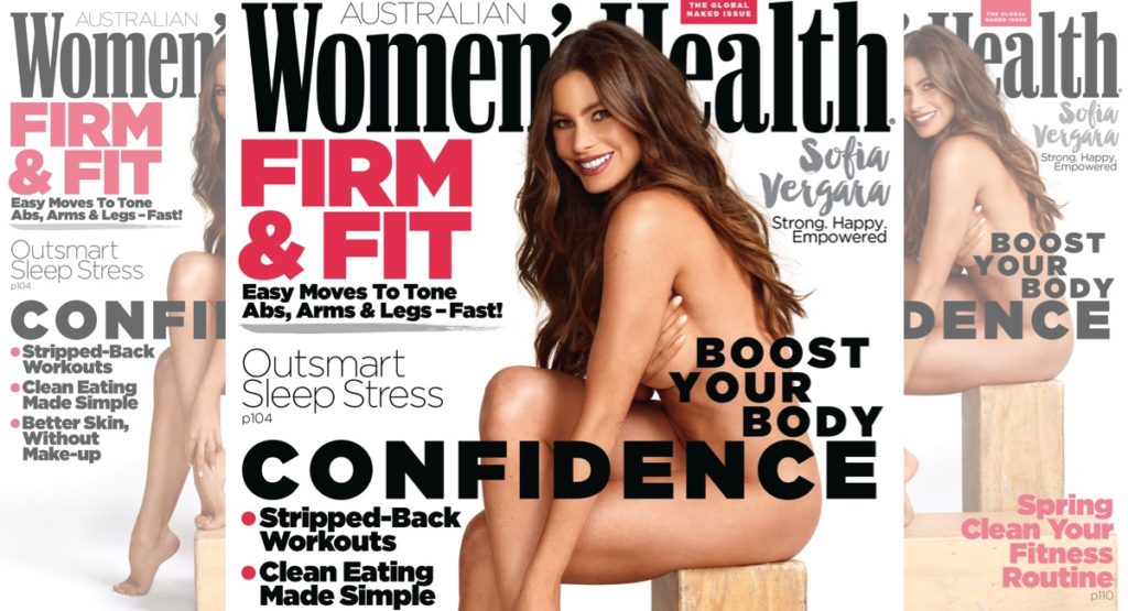 Sofia Vergara Strips Down For Women S Health Global Naked Issue Mediaweek