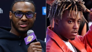 Image for Bronny James on Honoring Rapper Juice WRLD With No. 9 Jersey