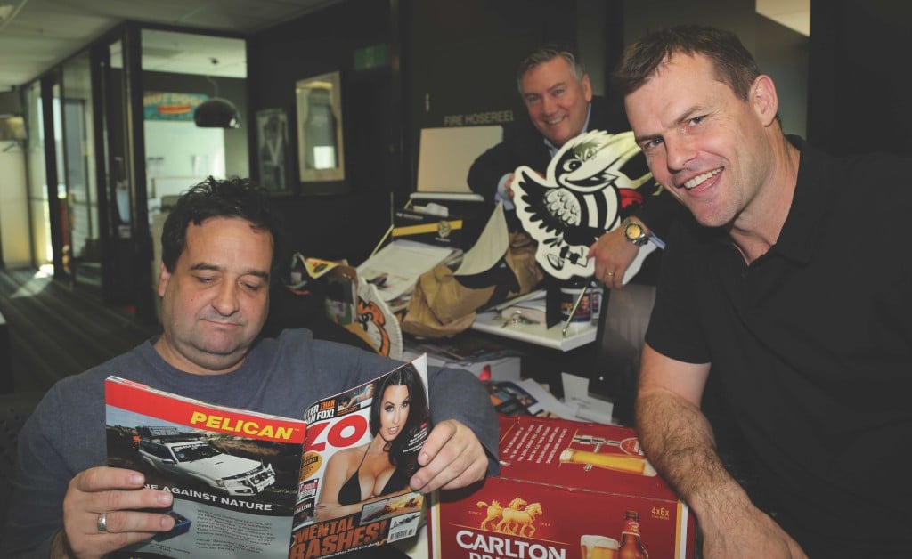 Triple M's Mick, Eddie and Darc