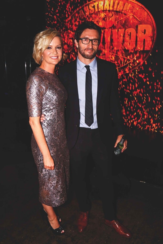 Jonathan LaPaglia and Sandra Sully