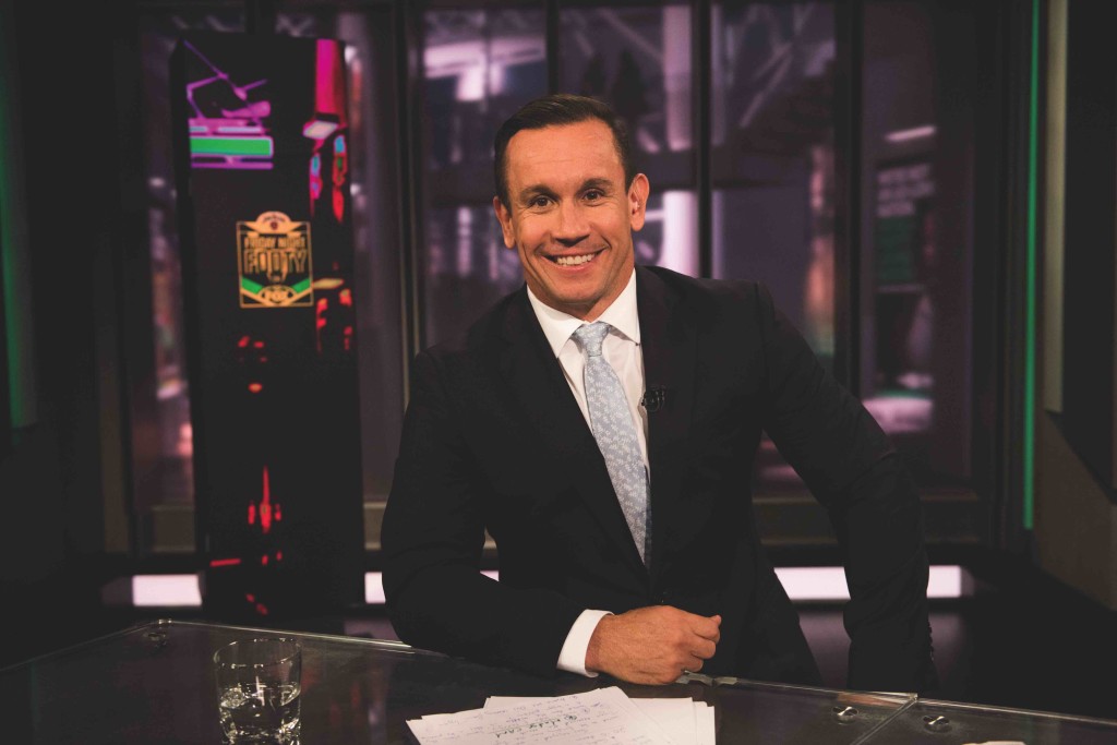 Matty Johns on set