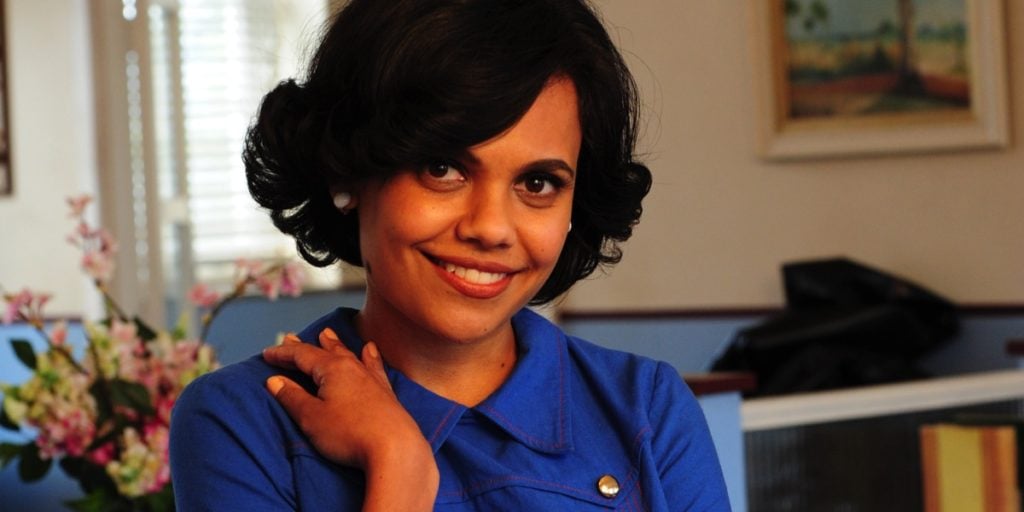 Actor Miranda Tapsell from Love Child