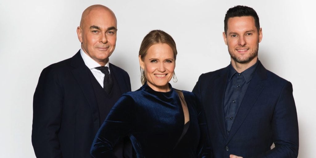 Judges Neale Whitaker, Shaynna Blaze and Darren Palmer