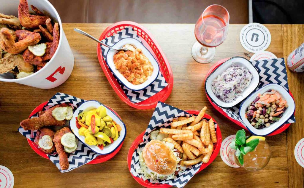 Belle's Hot Chicken menu