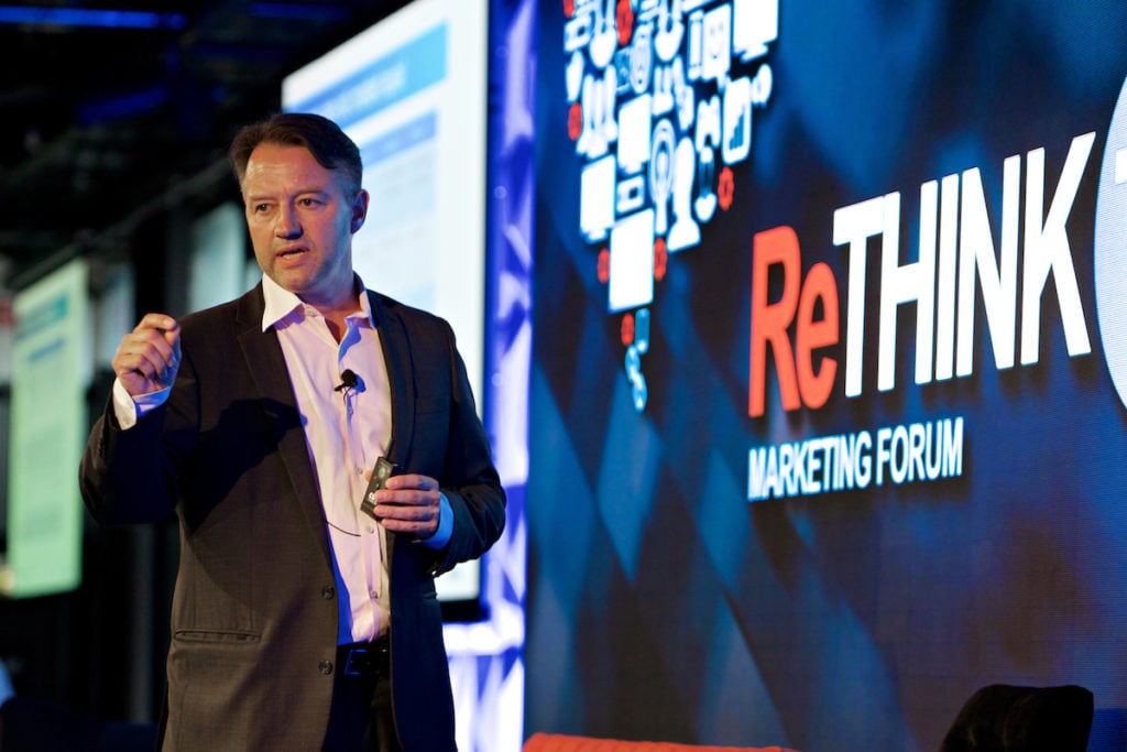 OzTAM CEO Doug Peiffer at the ReThink TV Marketing Forum