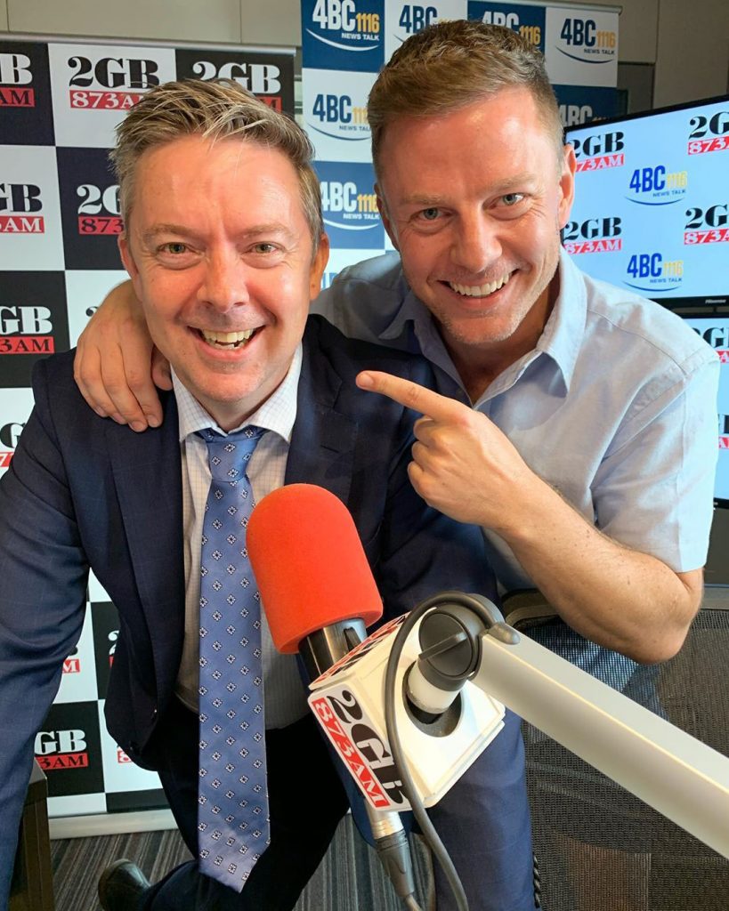 Ben Fordham and Greg Byrnes