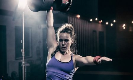 strong women documentary woman lifting weights