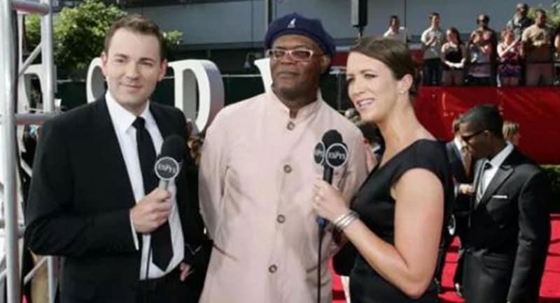 Travis Winks at the ESPN Espy awards