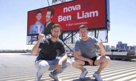 Ben & Liam billboard