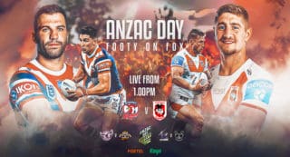 fox footy anzac day