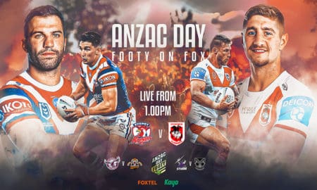 fox footy anzac day