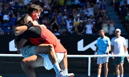 men's doubles final