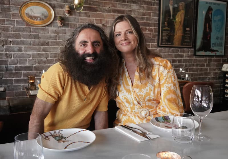 Costa Georgiadis and Julia Zemiro