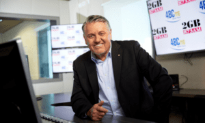 Ray Hadley made his announcement in the studio Thursday morning.