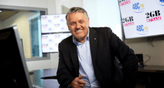 Ray Hadley made his announcement in the studio Thursday morning.