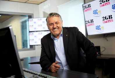 Ray Hadley made his announcement in the studio Thursday morning.