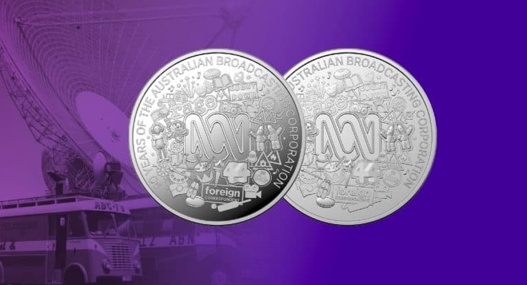 Abc Coin Royal Australian Mint release coins to mark 90 years of the ABC