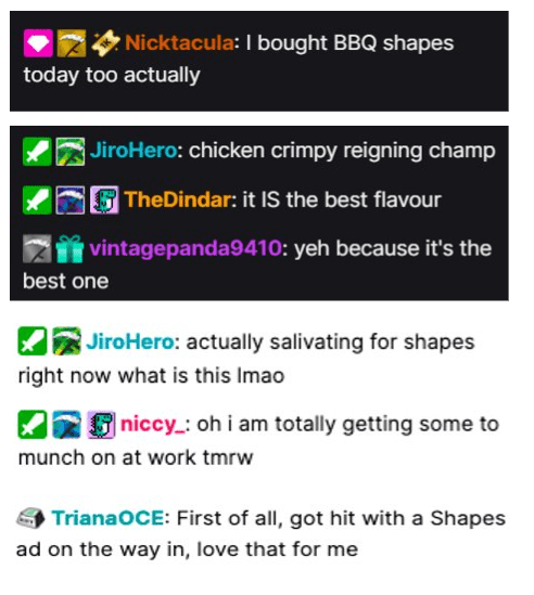 Arnott's Group Shapes x Twitch