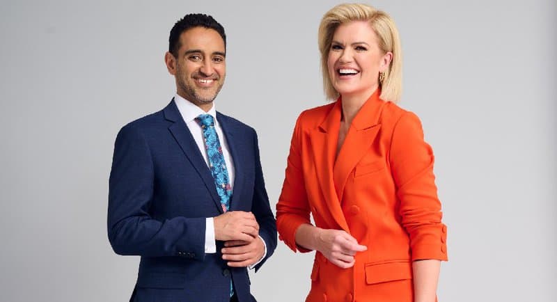 The Project - Waleed Aly and Sarah Harris