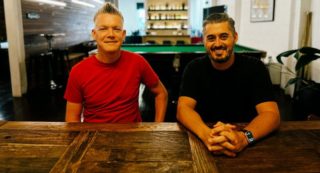 AnalogFolk Australia Chief Strategy Officer Ben Hourahine (left) and CEO Matt Robinson (right)