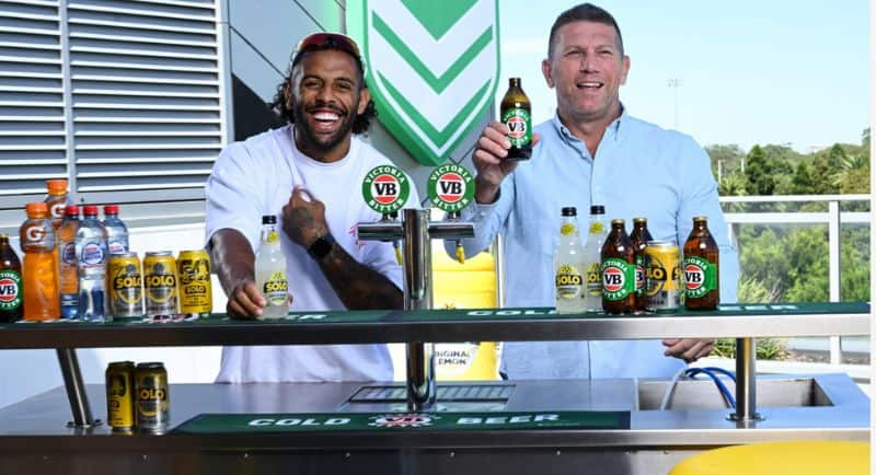 NRL - Josh Addo-Carr and Bryan Fletcher