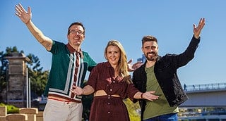 Abby, Matt and Stav brisbane radio ratings