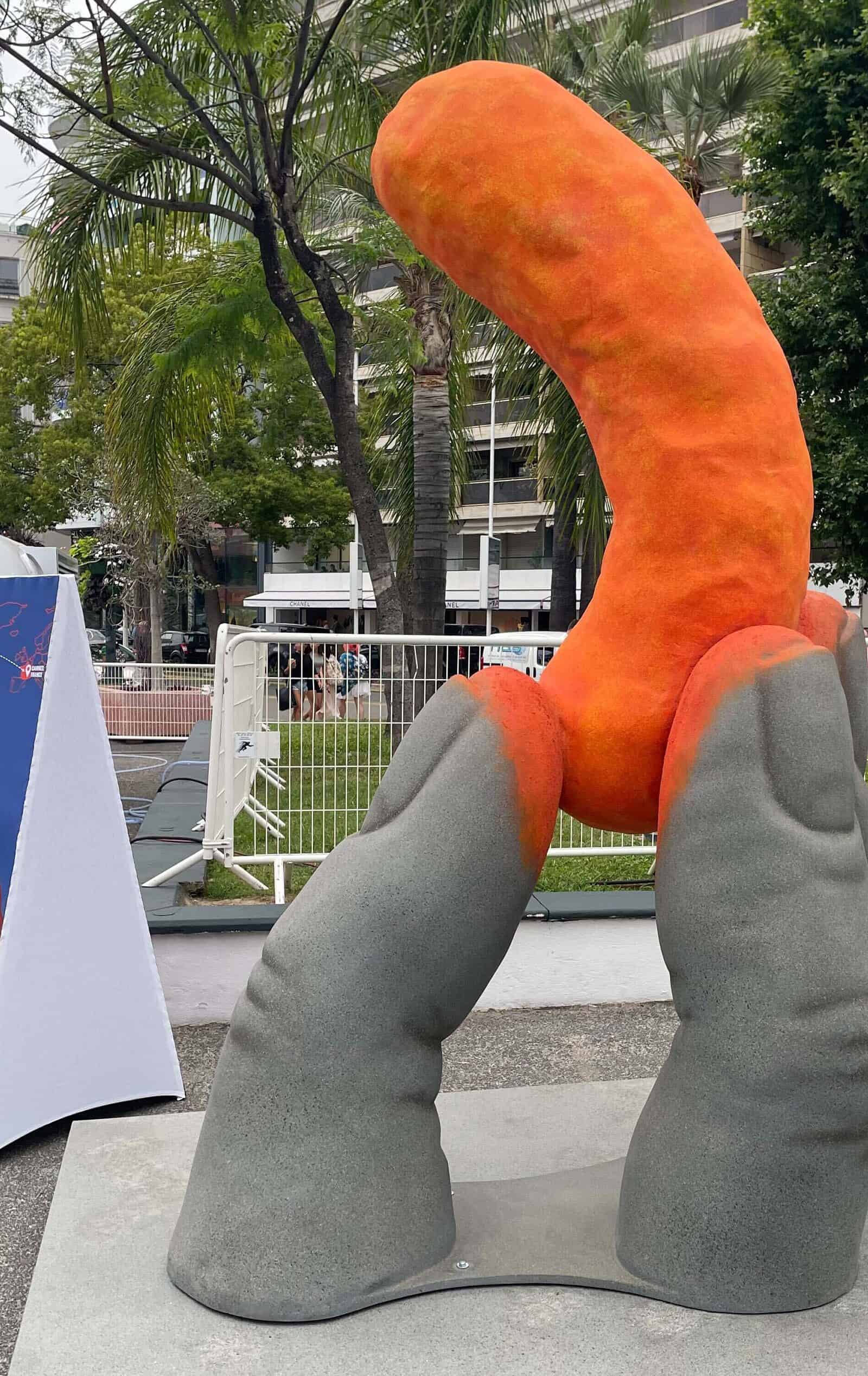 cannes cheeto art