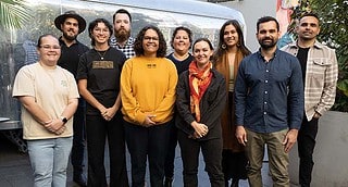 screen australia First Facts: First Nations Factual Showcase recipients in Sydney for the workshop on 14 June 2023.​