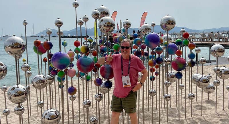 Mediaweek's Greg 'Sparrow' Graham in Cannes