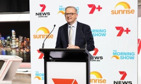 Anthony Albanese 7NEWS Studios Official Opening