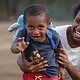 News Corp Australia - Closing the Gap Lisa Tabulai with her son John Tabulai during an afternoon walk in Mapoon Picture David Caird (1)