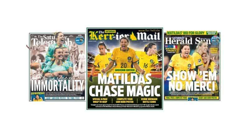 News Corp Australia - Matildas