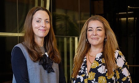 Spark Foundry CSO Caroline Hugall and CEO Imogen Hewitt