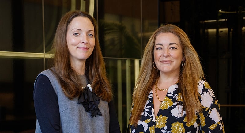 Spark Foundry CSO Caroline Hugall and CEO Imogen Hewitt