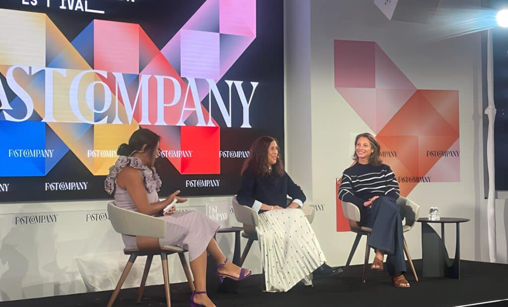 Christy Turlington, Clare V at Fast Company Innovation Festival 2023