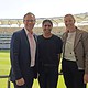 KOJO - L-R Chris Loftus-Hills, Optus Stadium at VenuesLive, Chantella Perera, KOJO, Rebecca Purcell, Optus Stadium at VenuesLive