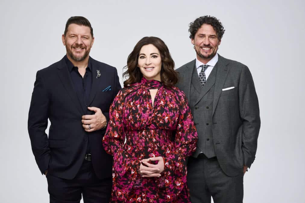 Manu, Nigella, Colin My Kitchen Rules 2023