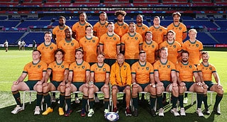 Wallabies v Wales team