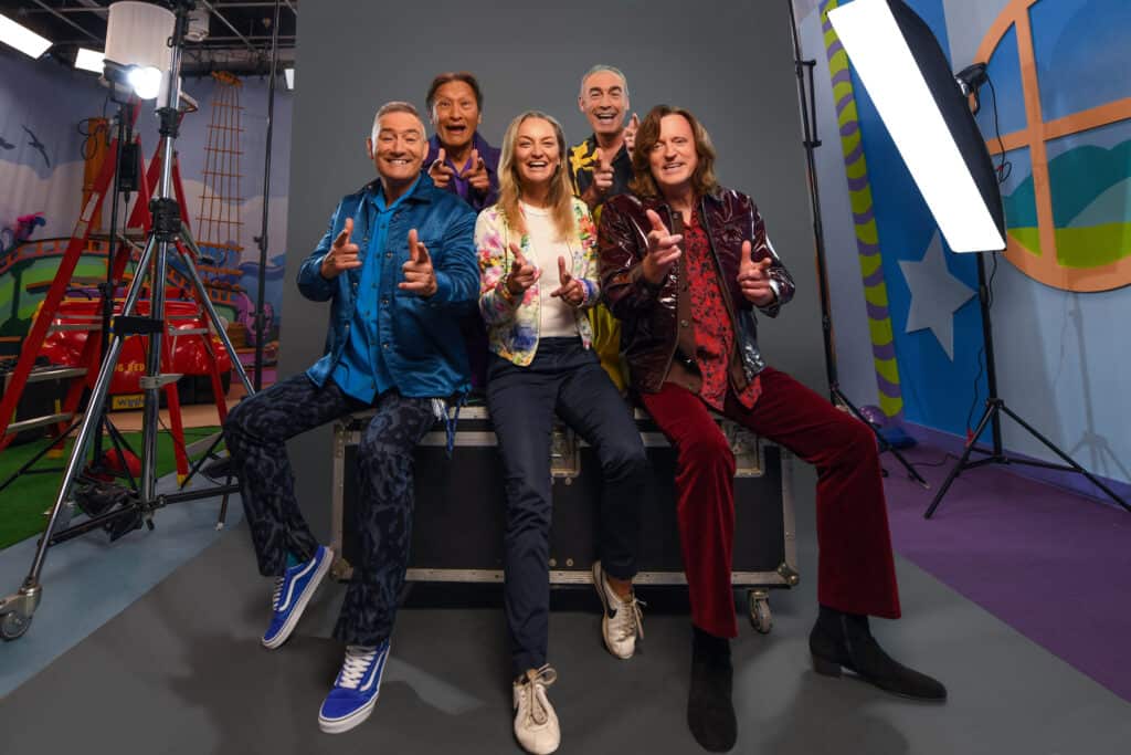 Director Sally Aitken & The OG Wiggles