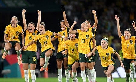 Mediaweek women's sport matildas