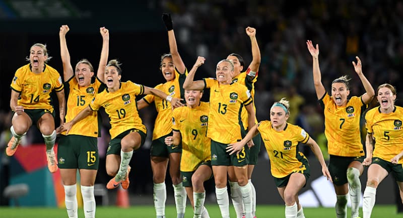 Mediaweek women's sport matildas