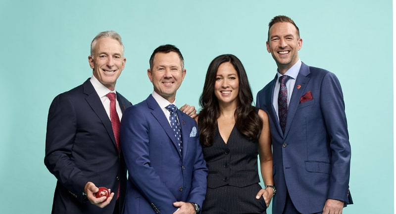 Seven Cricket Damien Fleming Ricky Ponting Mel McLaughlin Trent Copeland