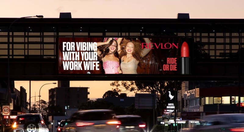 Revlon x Emotive - SuperLustrous Campaign - Ride Or Die OOH