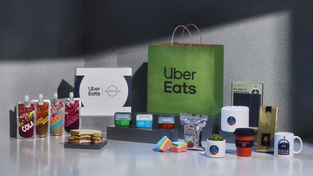 Mediaweek gaming uber eats starfield