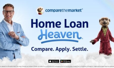 Andrew Winter in 'Home Loan Heaven' campaign for Compare the Market