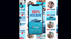 Carnival Cruise Line 100% Holiday campaign via Today the Brave