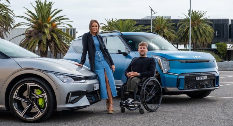 Drive TV premieres Chasing Champions with Dylan Alcott AO (Right) and Emma Notarfrancesco (Left)