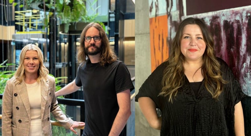 Leo Burnett Australia key leadership appointments - Marijke Spain, Andy Fergusson, and Julia Sheehan