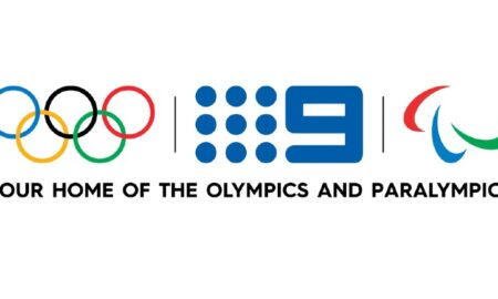 Nine 2024 Olympics Logo