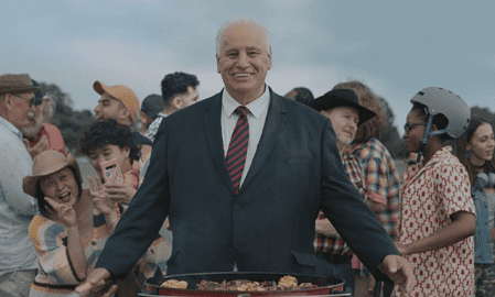 Sam Kekovich fronts MLA summer lamb ad campaign